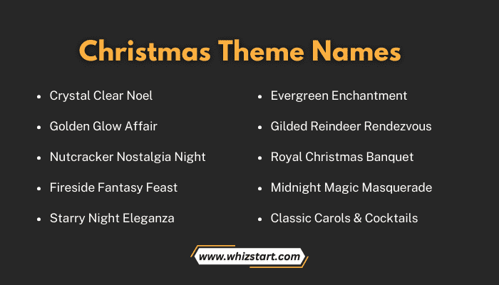 Christmas Theme Names