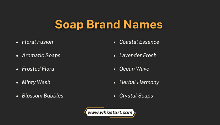 Soap Brand Names