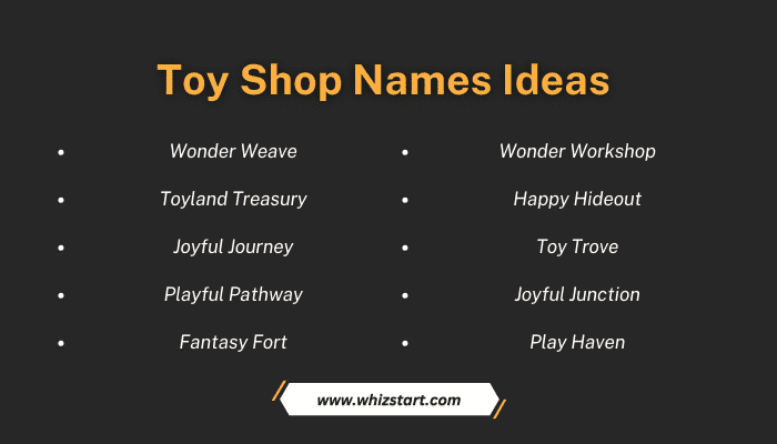 Toy Shop Names Ideas