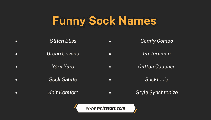 Funny Sock Names