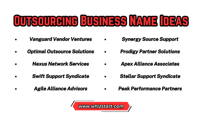 Outsourcing Business Name Ideas