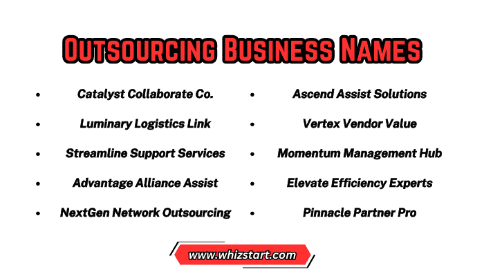 Outsourcing Business Names