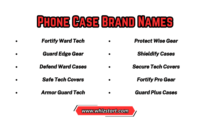 Phone Case Brand Names