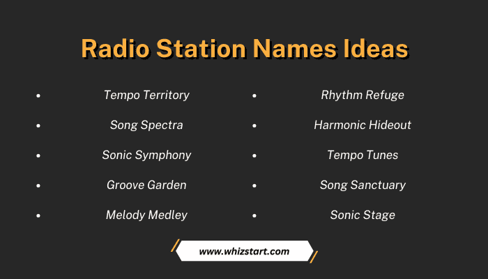 Radio Station Names Ideas