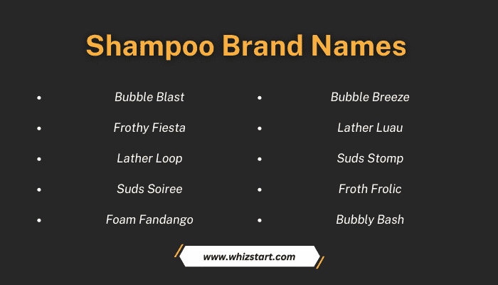 Shampoo Brand Names