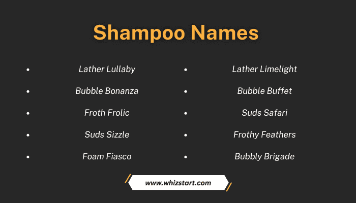 Shampoo Names