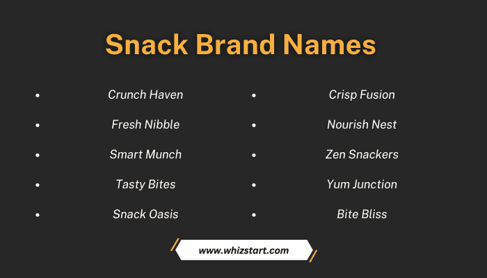 Snack Brand Names