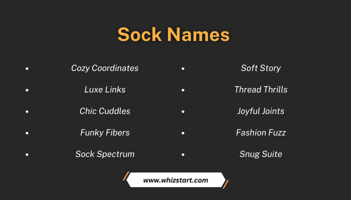 Sock Names