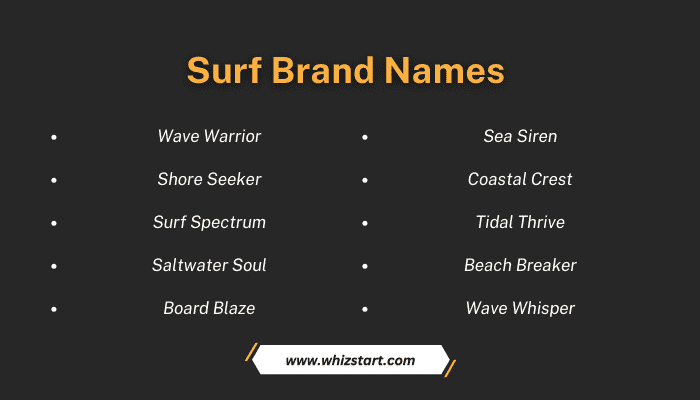 Surf Brand Names