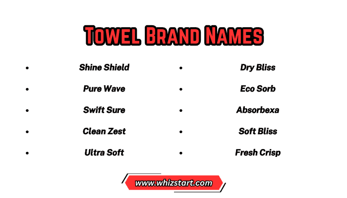 Towel Brand Names