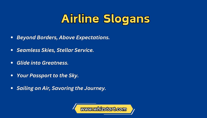 Airline Slogans