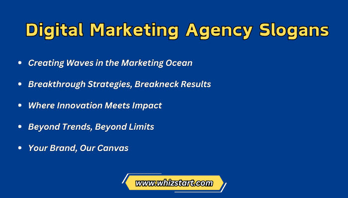Digital Marketing Agency Slogans