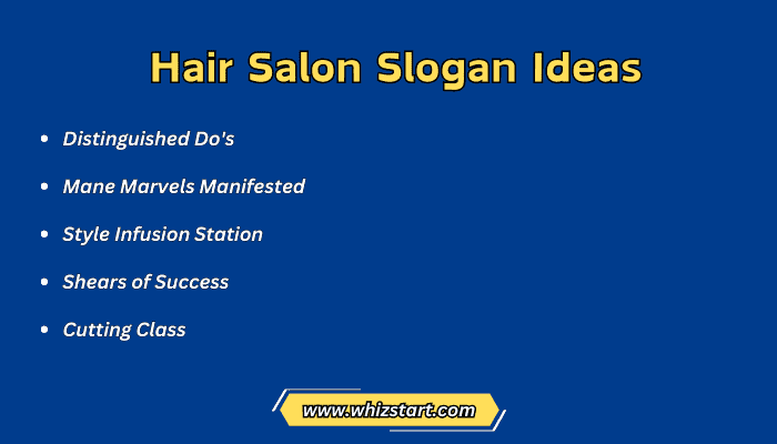 Hair Salon Slogan Ideas