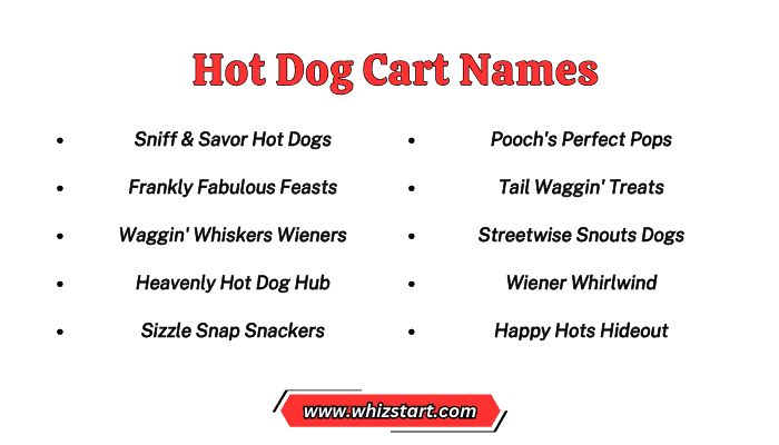 Hot Dog Cart Names