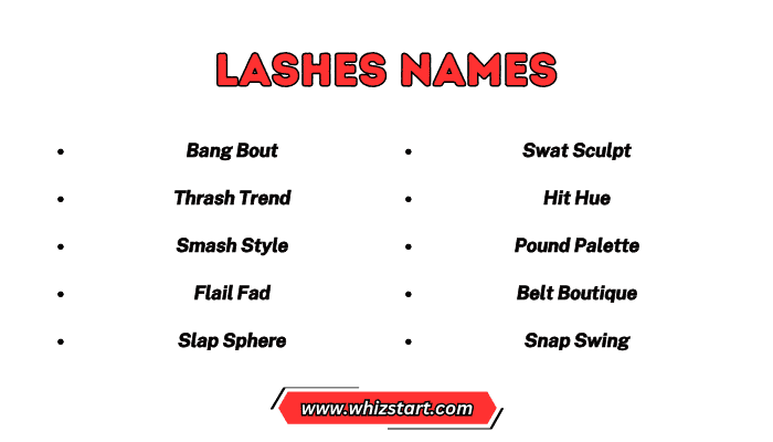 Lashes Names