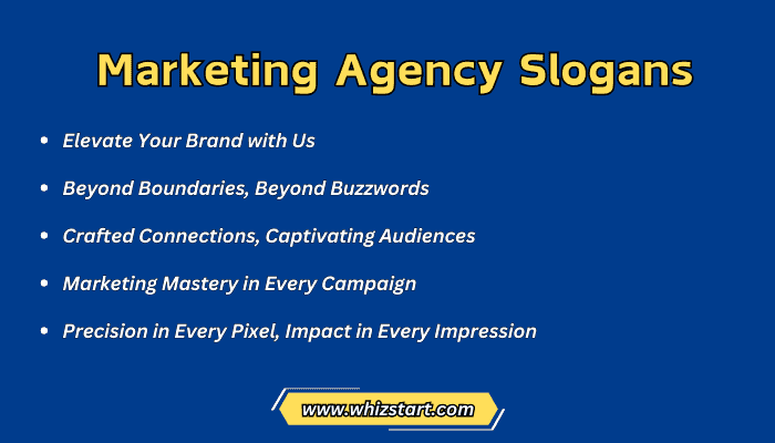 Marketing Agency Slogans