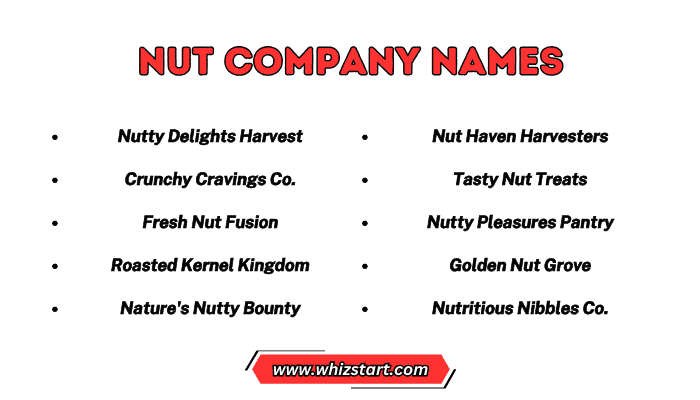 Nut Company Names
