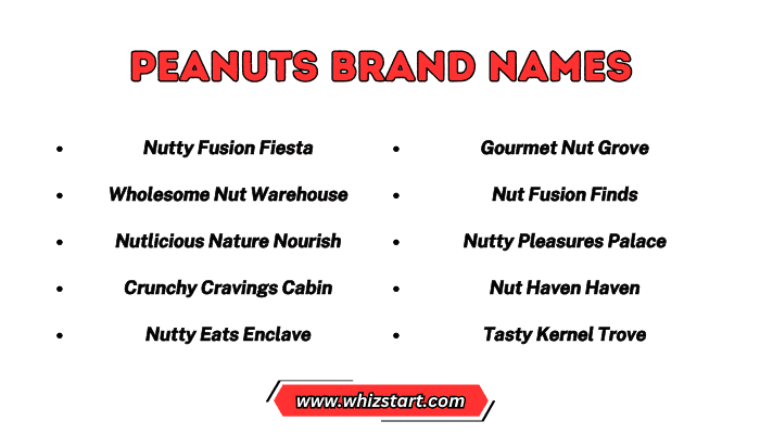 Peanuts Brand Names