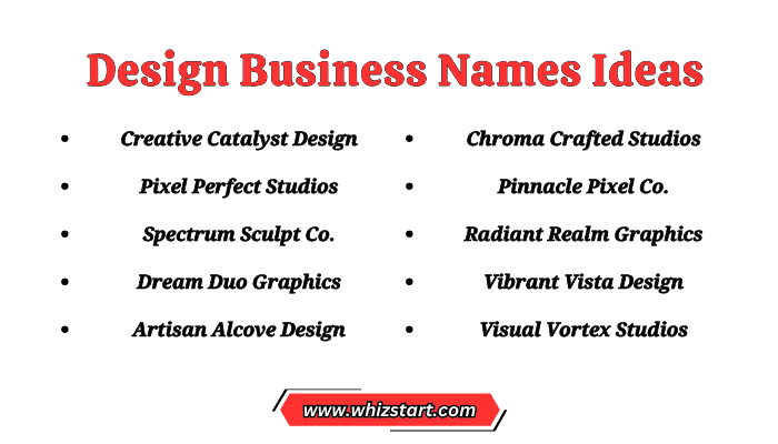 Design Business Names Ideas