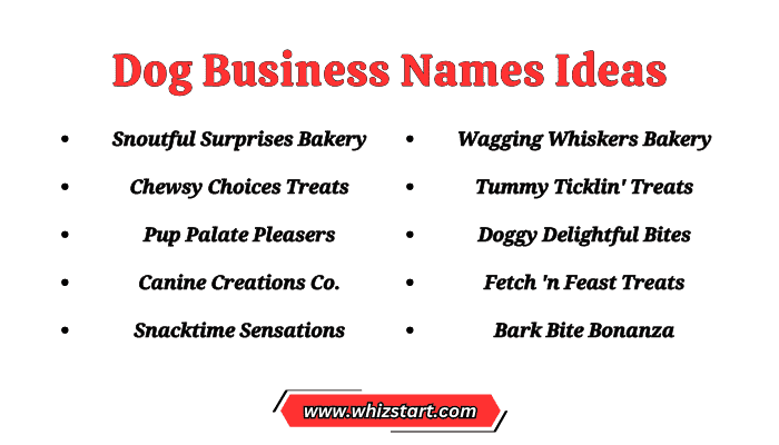 Dog Business Names Ideas