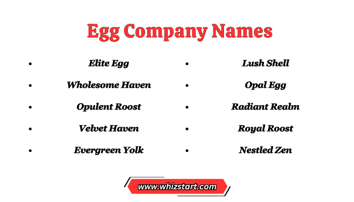 Egg Company Names