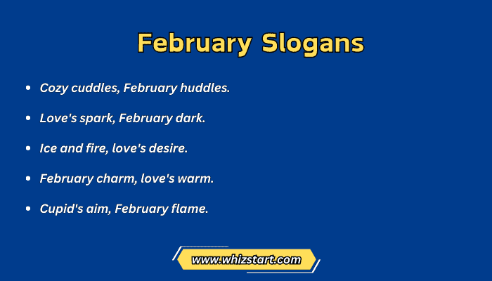 February Slogans