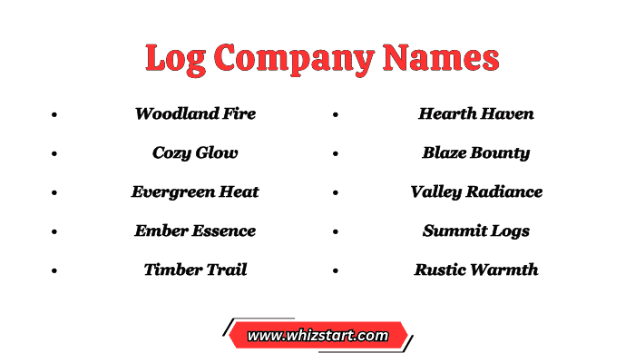 Log Company Names