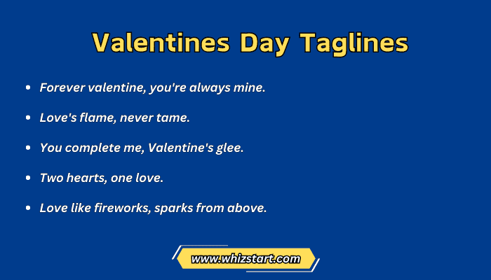 Valentines Day Taglines