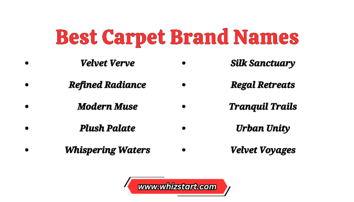 Best Carpet Brand Names