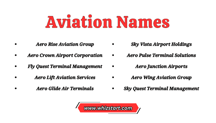 Aviation Names