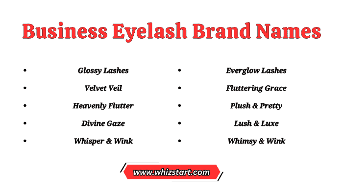 Business Eyelash Brand Names