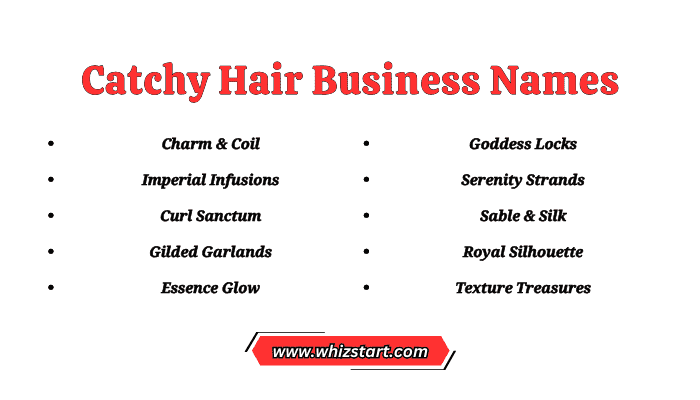 Catchy Hair Business Names