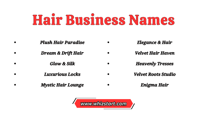 Hair Business Names