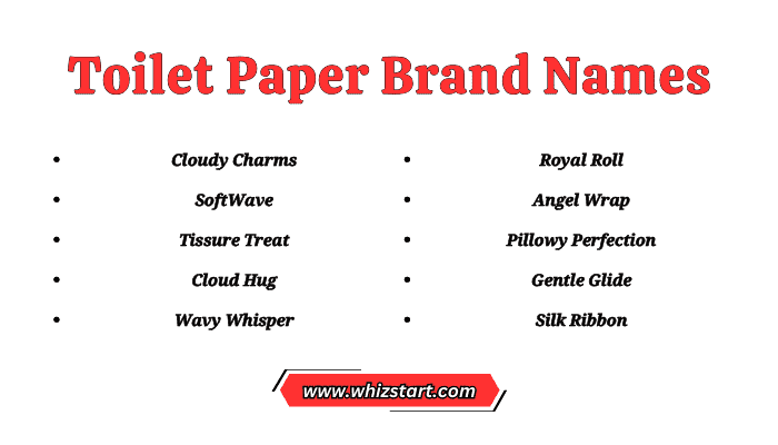 Toilet Paper Brand Names