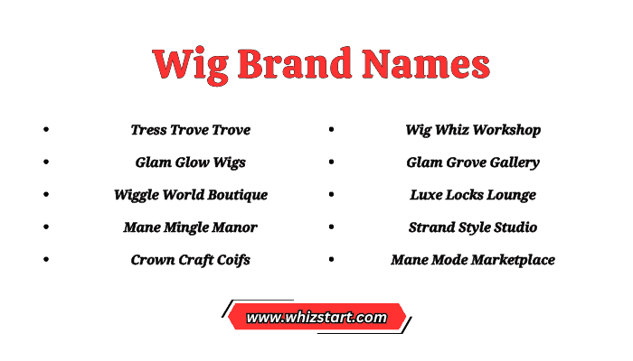 Wig Brand Names