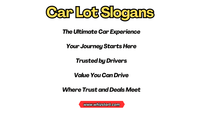 Car Lot Slogans