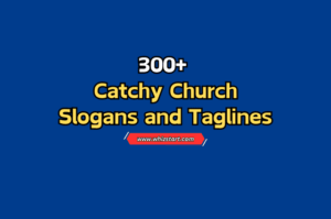 340+ Catchy Church Slogans and Religious Phrases - Whiz Start