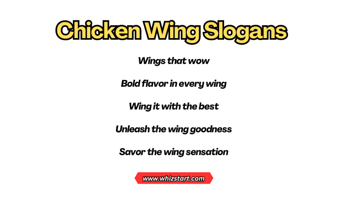 Chicken Wing Slogans