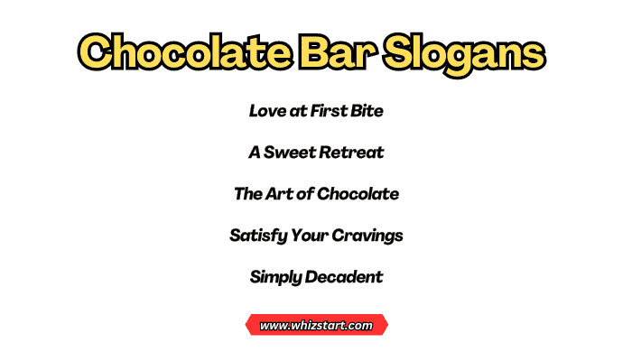 Chocolate Bar Slogans