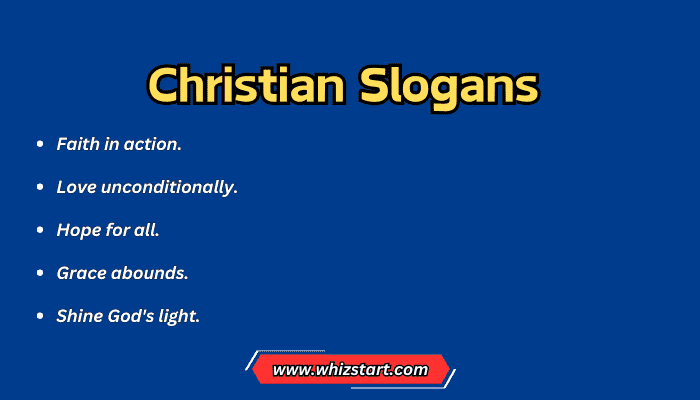 Christian Slogans