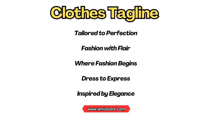 Clothes Tagline