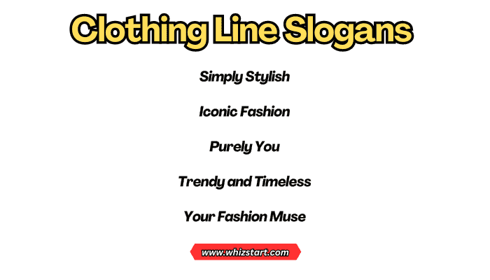 Clothing Line Slogans