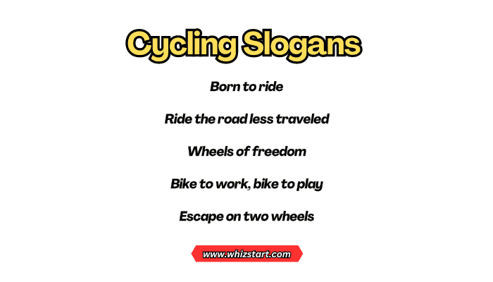 Cycling Slogans