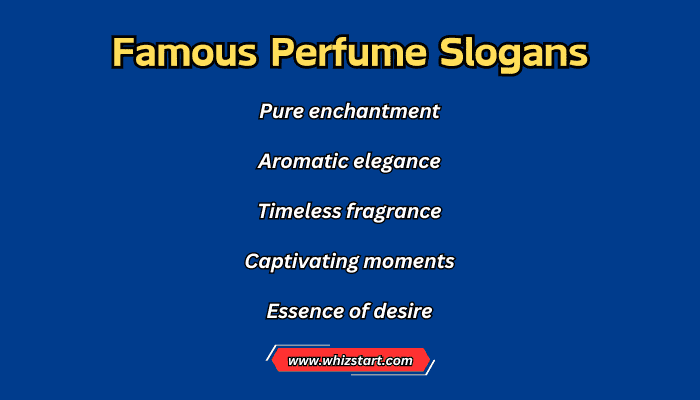 Famous Perfume Slogans
