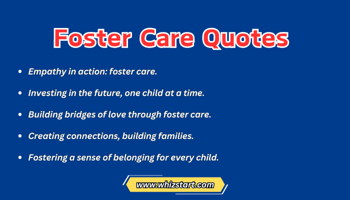 Foster Care Quotes