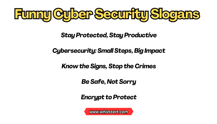 Funny Cyber Security Slogans