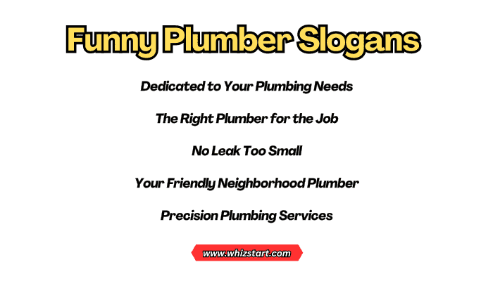 Funny Plumber Slogans