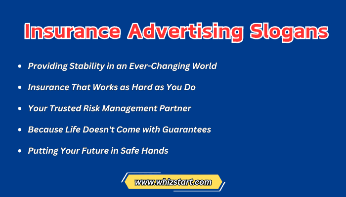 Insurance Advertising Slogans