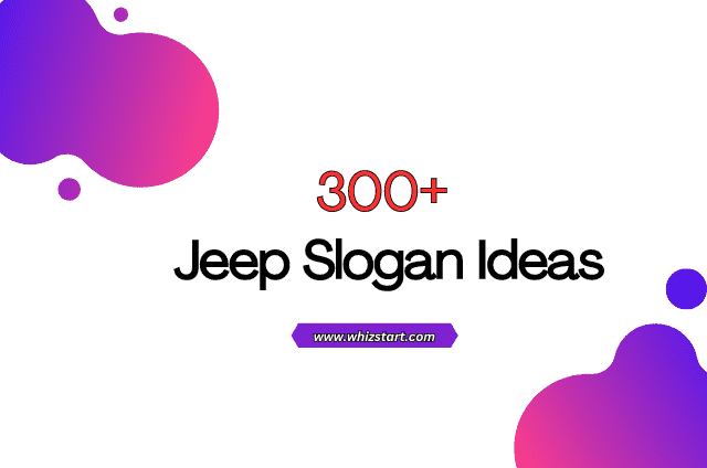 320+ Catchy Jeep Slogans, Taglines and Phrases - Whiz Start