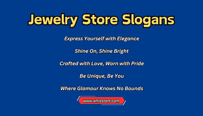 Jewelry Store Slogans